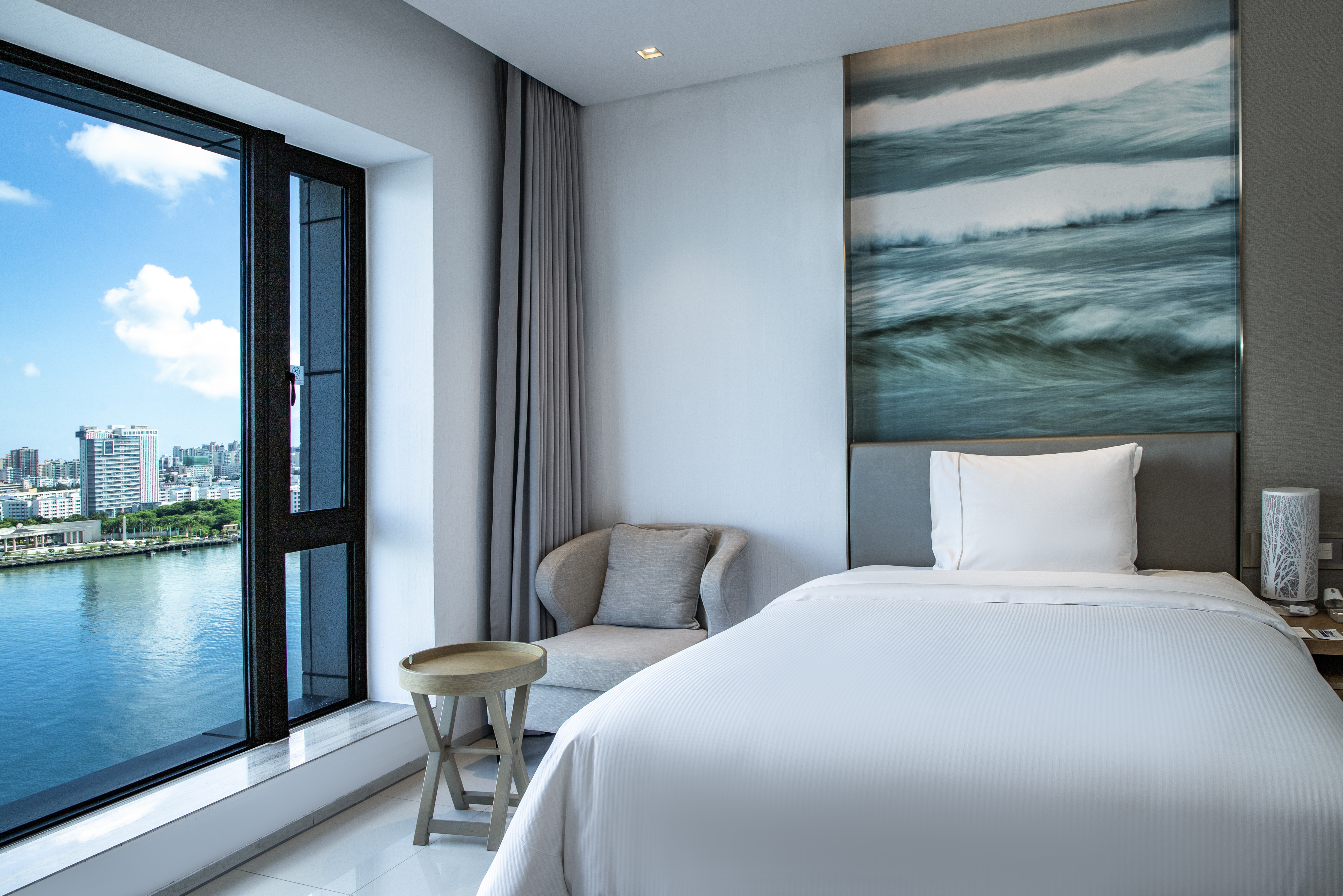 江海胜景双床房-坐拥江海桥三大景观