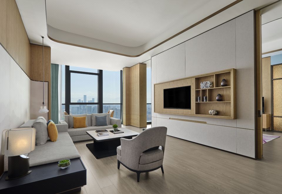 行政套房|独立会客厅+卧室|享云端视野尽揽城市天际线