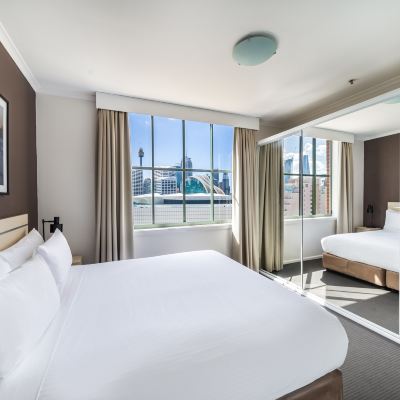 城景兩臥室公寓 雪梨金色城堡盛橡套房飯店優惠