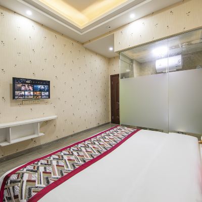 景觀·陽台乳膠大床房 福州空海一號飯店公寓（長樂國際機場店）優惠