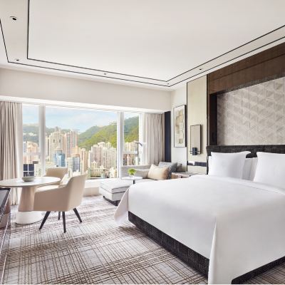豪華山景大床客房 香港四季酒店優惠