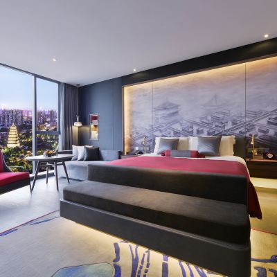 雅緻·盛唐閣兩室一廳套房 西安大雁塔雅緻飯店（大唐不夜城店）優惠