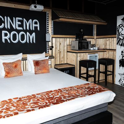 Cinema Room Amsterdam Teleport Hotel Promo Code