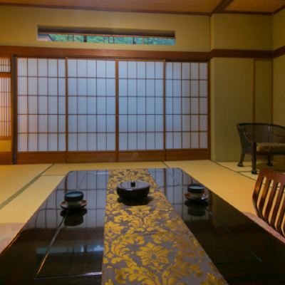 Spacious Japanese-style Rooms(12-14 Tatami Mats) Without Bath,No Pets 土湯温泉　ニュー扇屋　源泉湯庵（8つの湯巡りと郷土料理の宿） クーポン