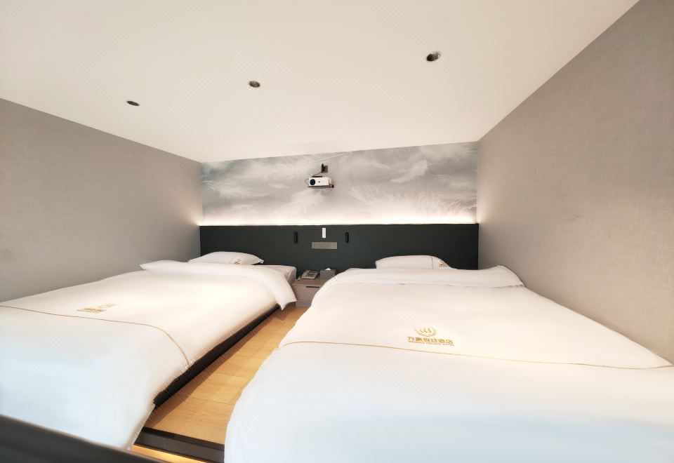 復式-娛樂雙床房