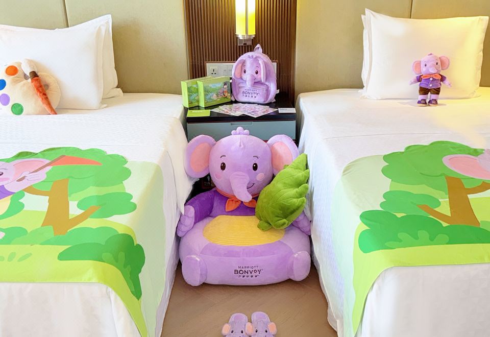 诺亚的丛林探险主题亲子双床房