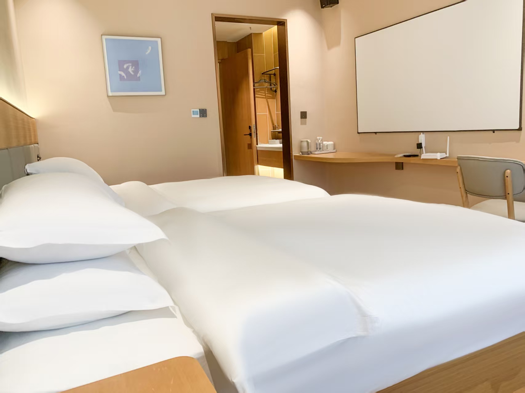 豪华双床房（智能客控、影院级投影仪）