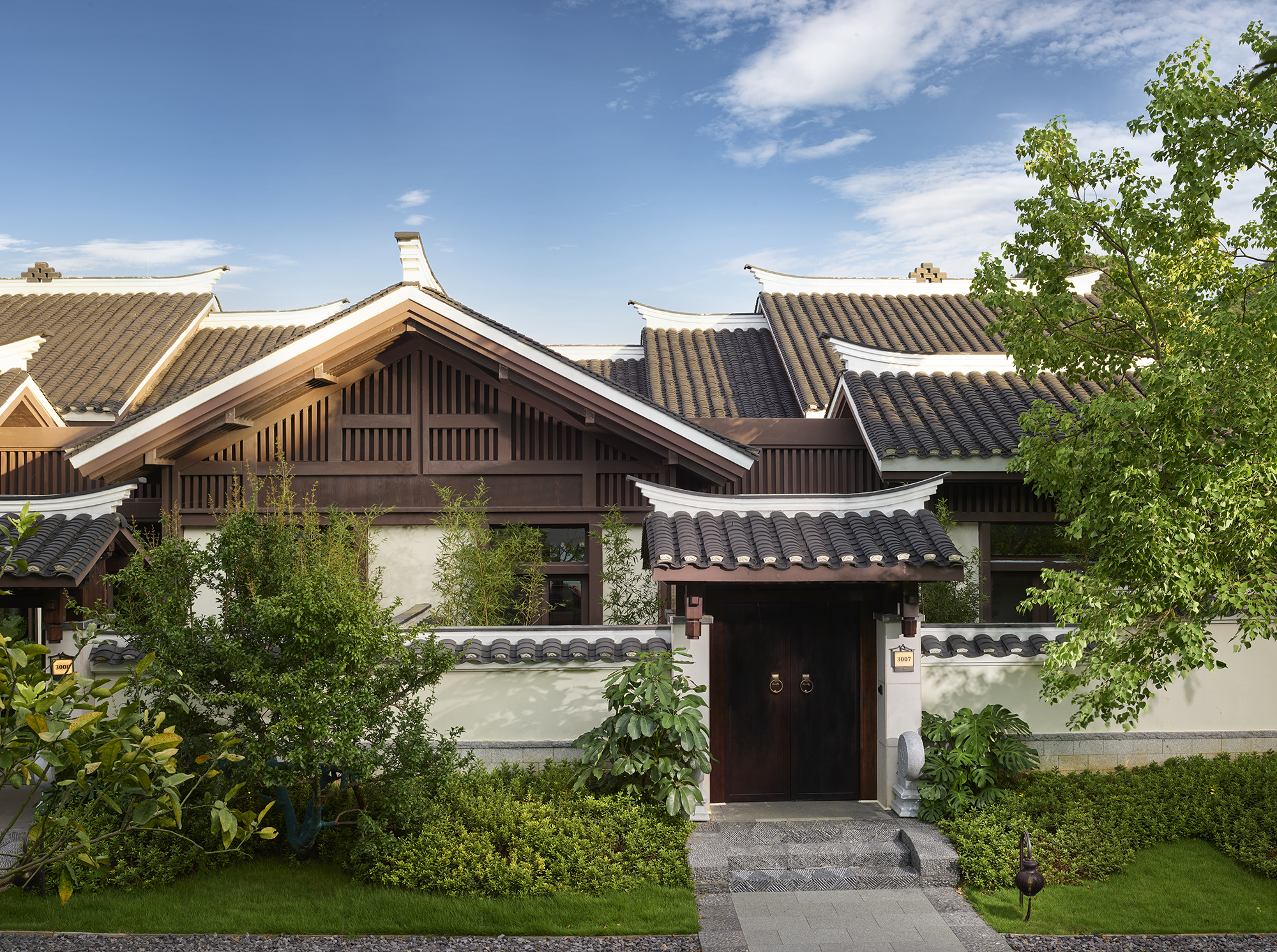 庭院露台双床单卧别墅