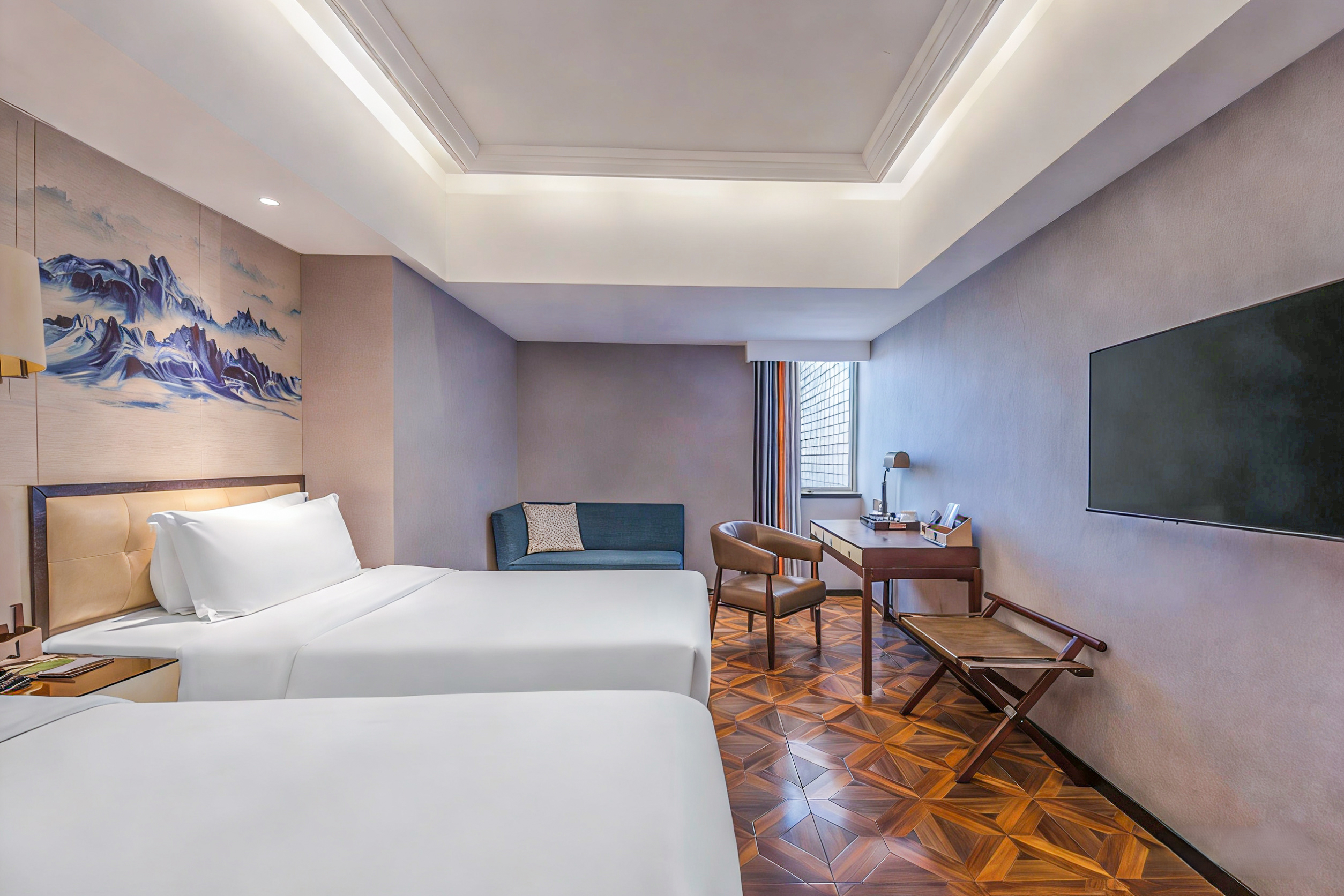 丽致城景双床房