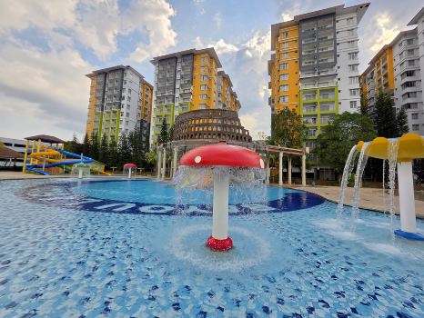 Melaka Town Area Top 1 Family Lovers Water Themepark Suites by GGM