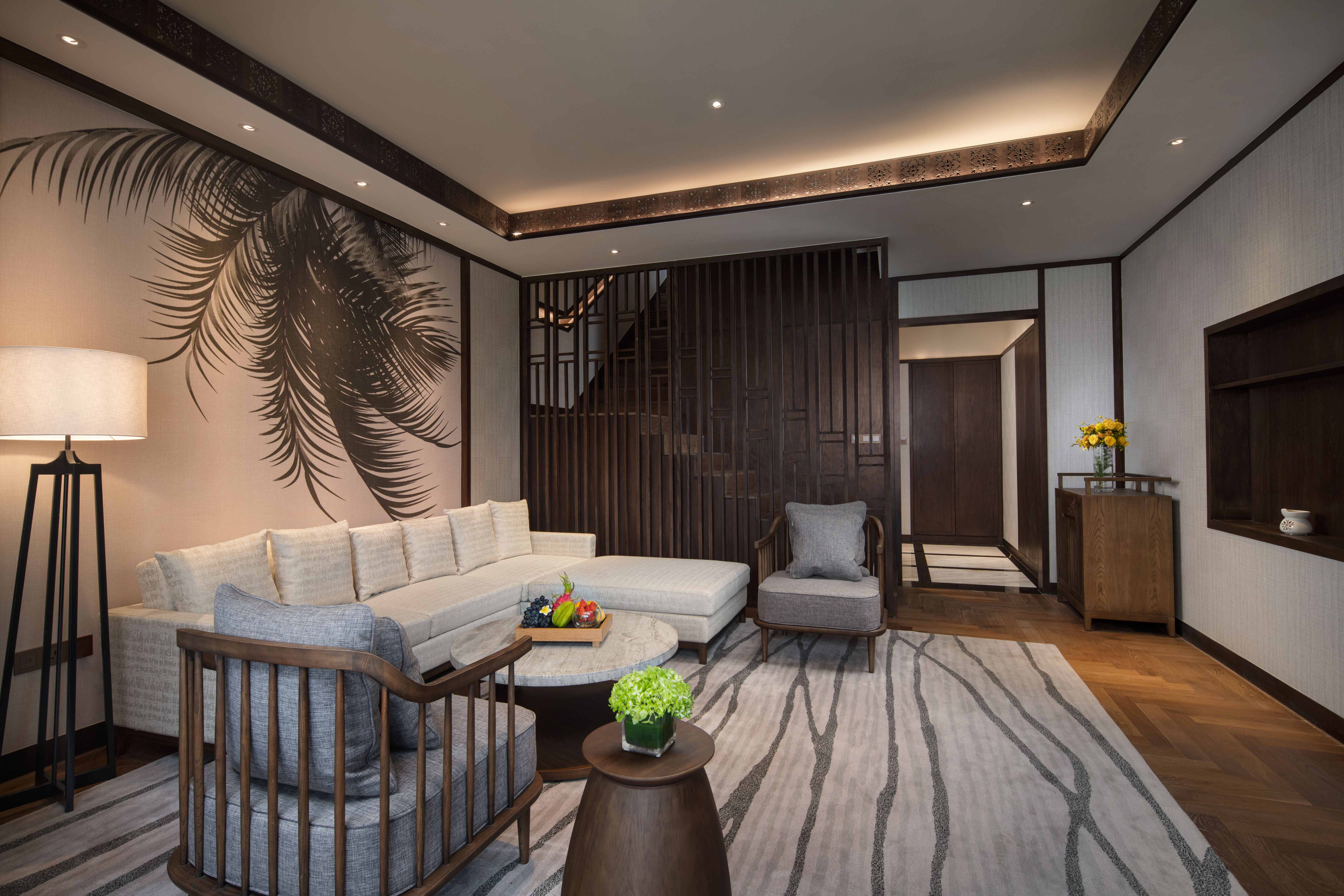 单卧泳池悦椿楼阁