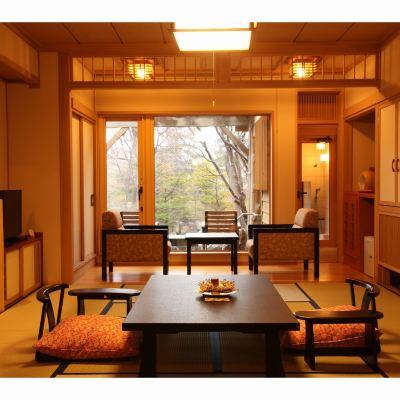 Second floor Special Japanese--Western Style Room with Private Open-Air Bath