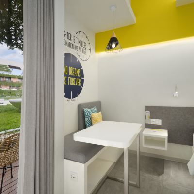 耶洛房（可直通花園） 耶洛庫塔峇裡島海灘飯店優惠