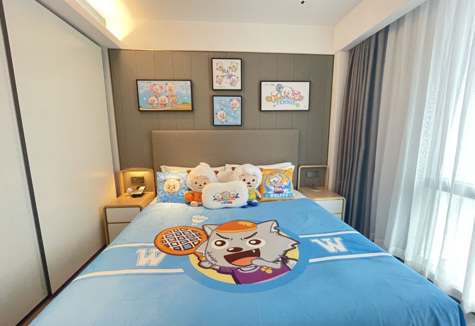 Ascott Raffles City ChongqingPleasant Goat And Big Big Wolf Family Theme Suite(Two-Bedroom Deluxe)
