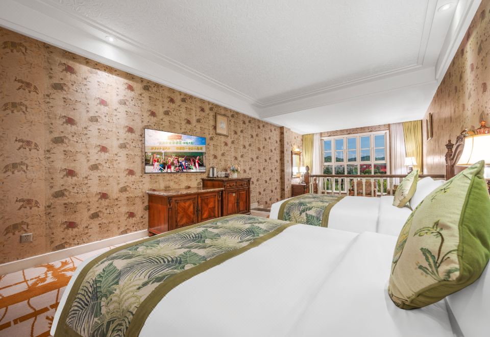 雨林穹顶园景双床房