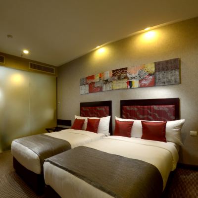 Bilik Superior Twin (Tiada Pemandangan) Kupon HOCK LEE HOTEL & RESIDENCES