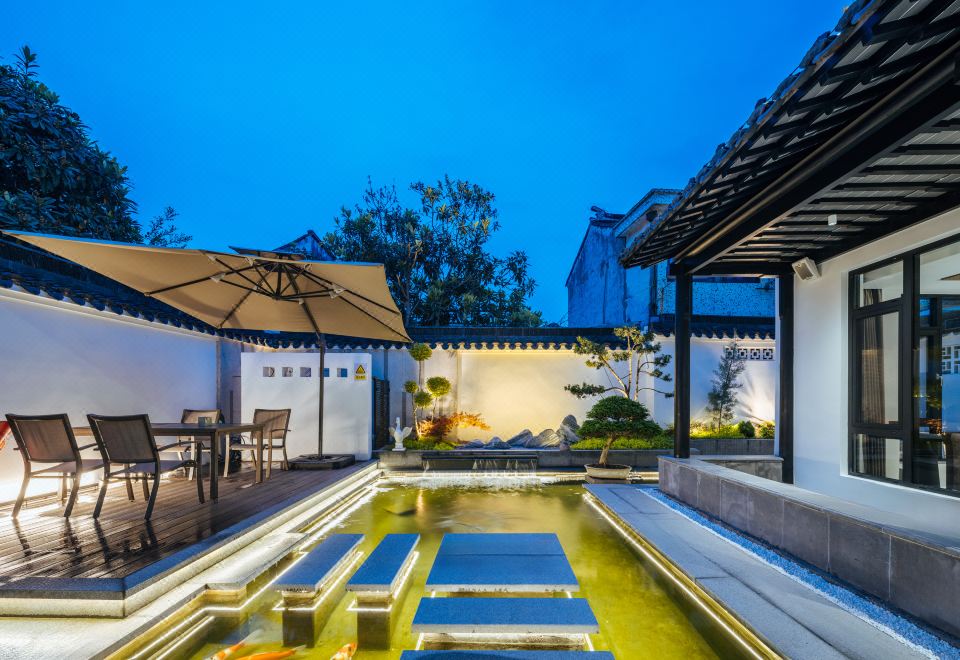 垂虹豪华园景套房（全屋智能+中央饮水+全景落地+豪华浴缸+全屋地暖）