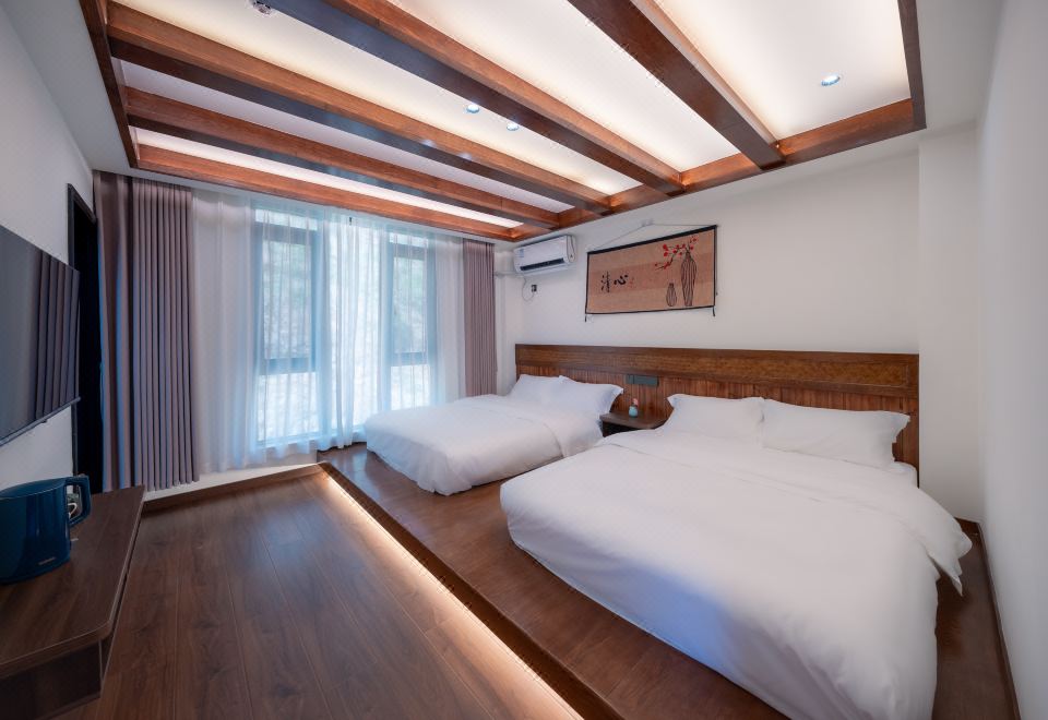 青山·豪华园景双床房