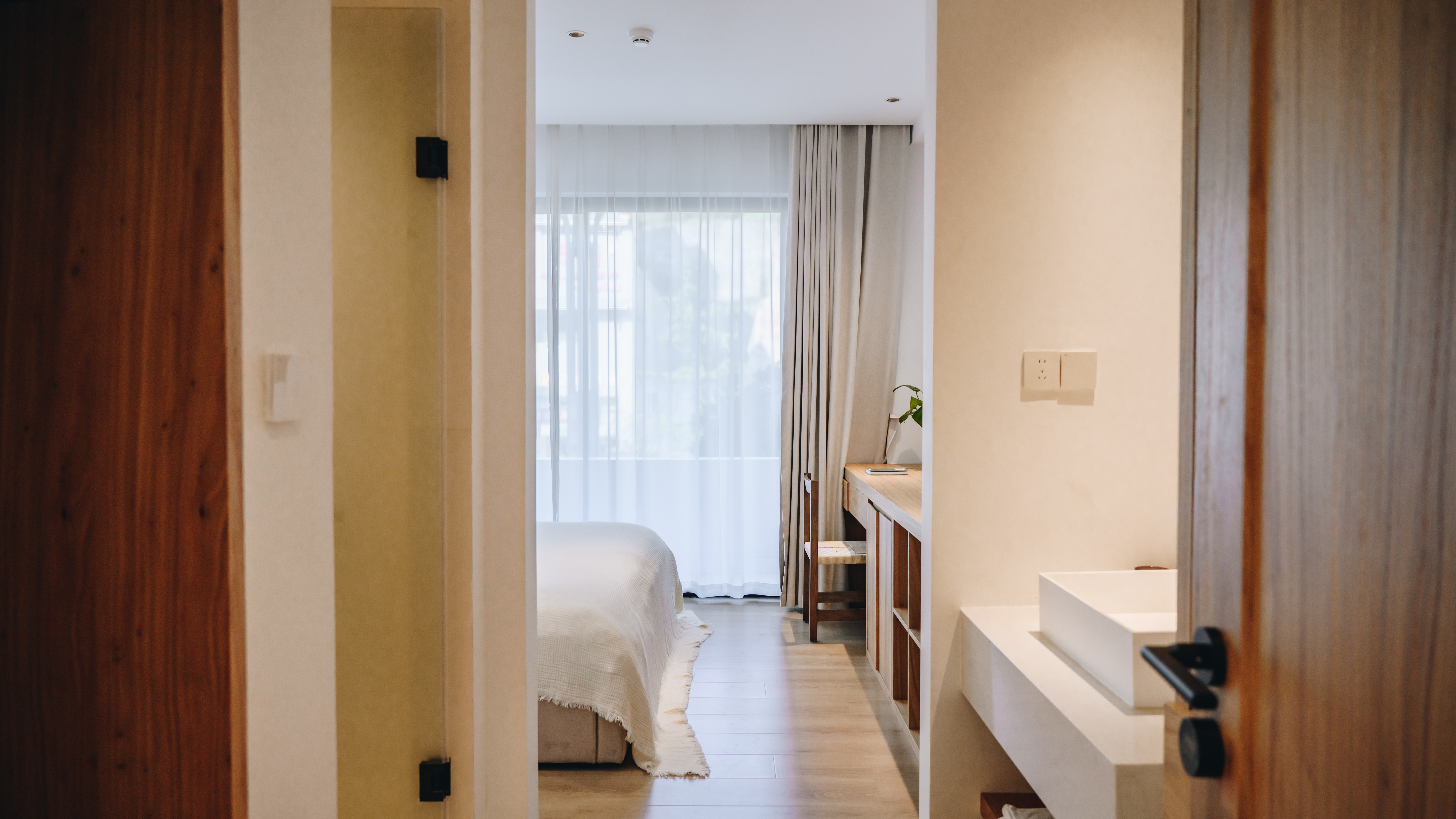 樂里·精致院景大床房