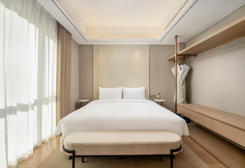 浮白·公寓大床房丨洗烘一体机