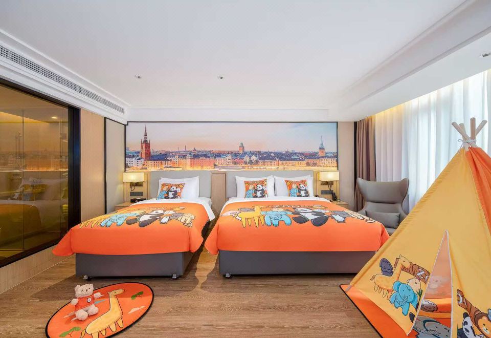 亲子双床房（小童帐篷+小童用品）