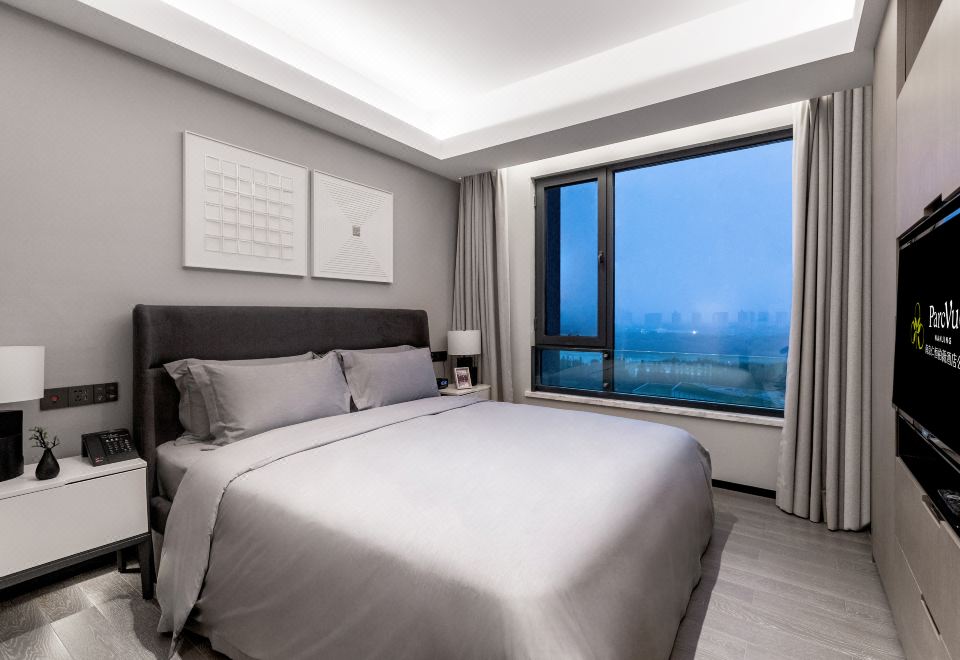 江景雙臥書房套房