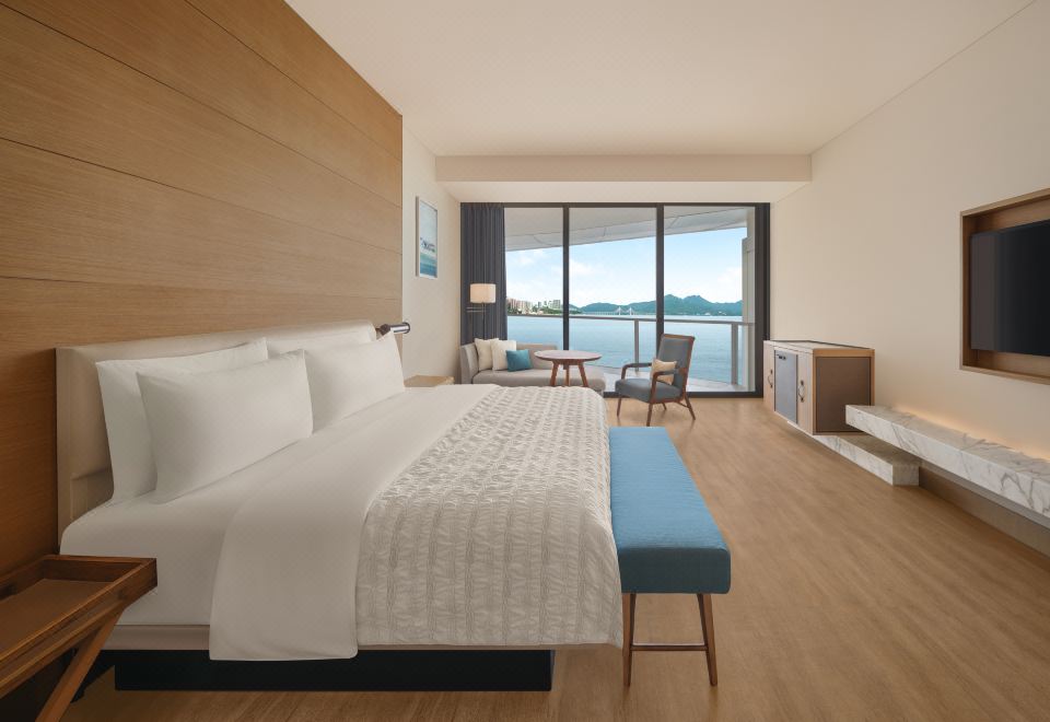 海洋探索大床客房| 180°海景