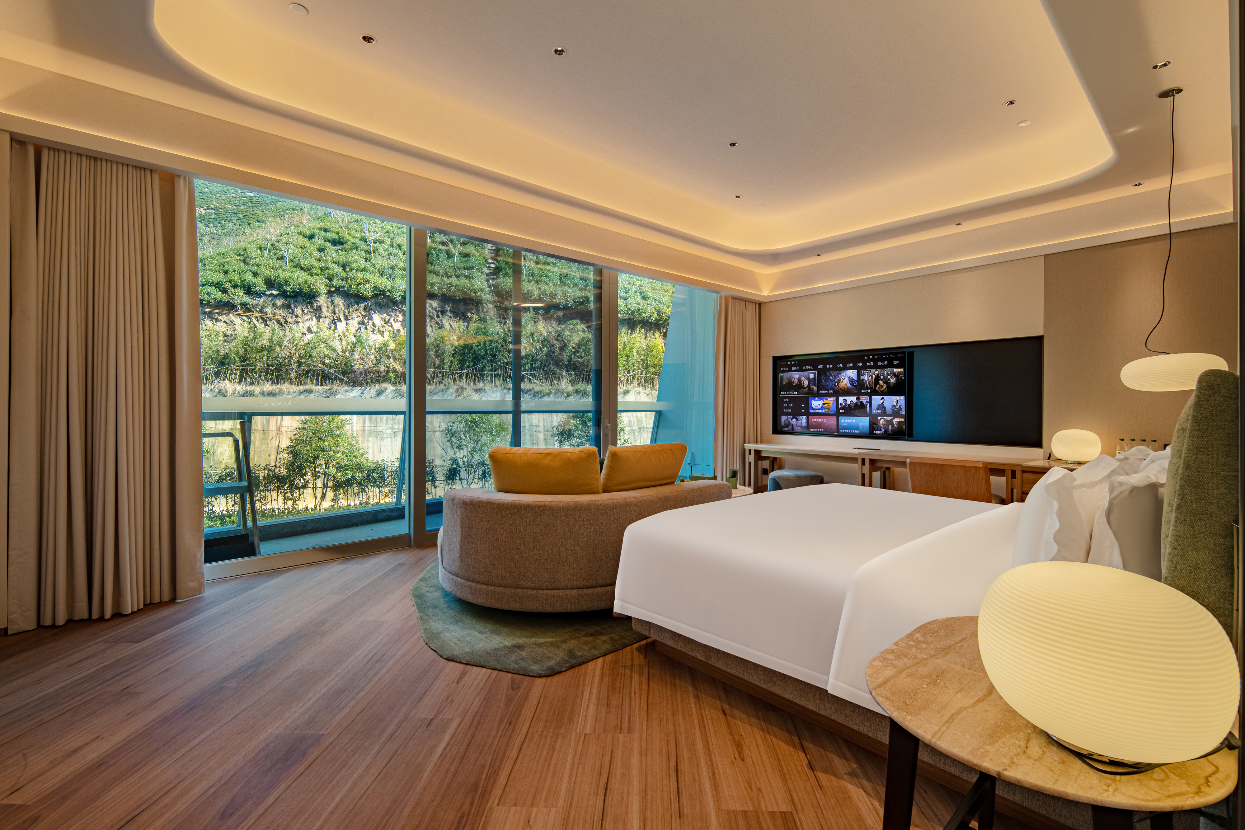 HenTiQue Resort Anji·Mountain View RetreatPremier Superior Double Bed Room (Wangshanlou)
