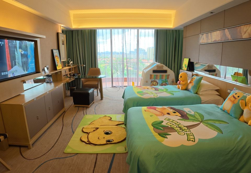 奶龍親子主題雙床房