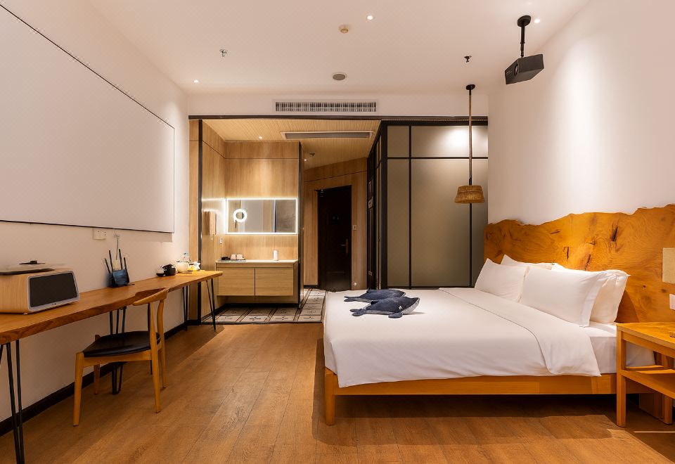 木寄投影豪华大床房（奢华影音带会员）