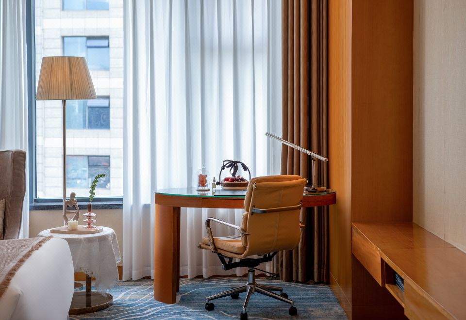 豪華雙床房（觀鷺島城景+商務辦公）