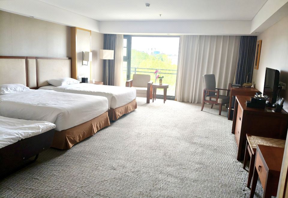 主楼园景家庭房