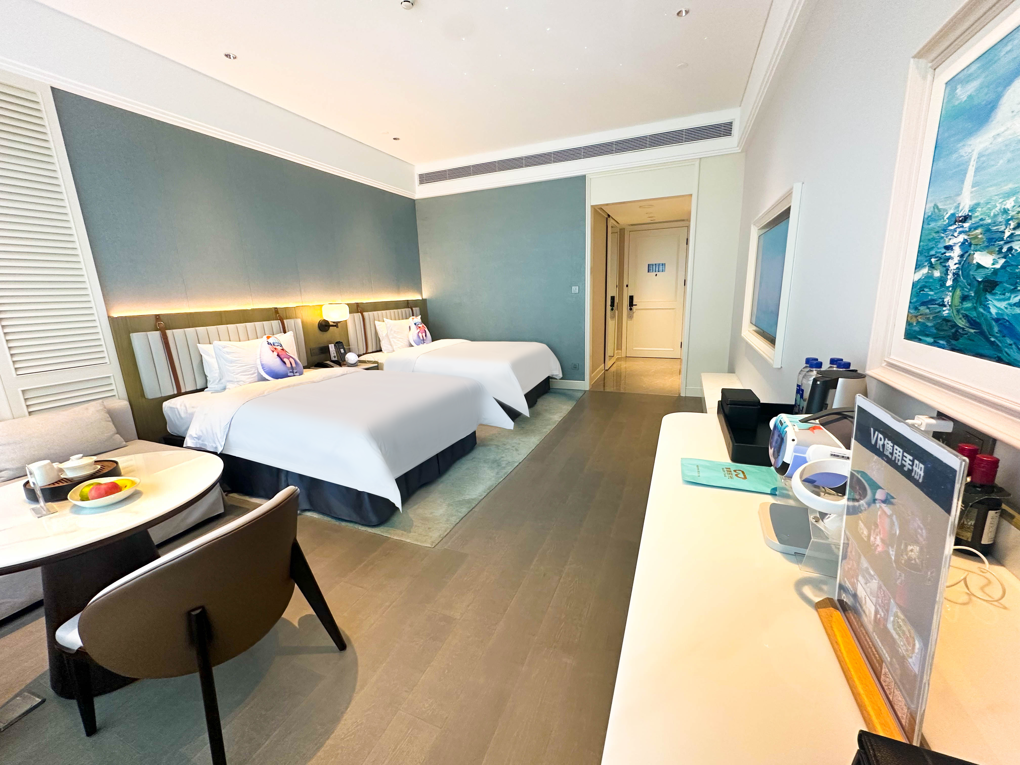 豪华双床房（VR6D影音+3D互动游戏）