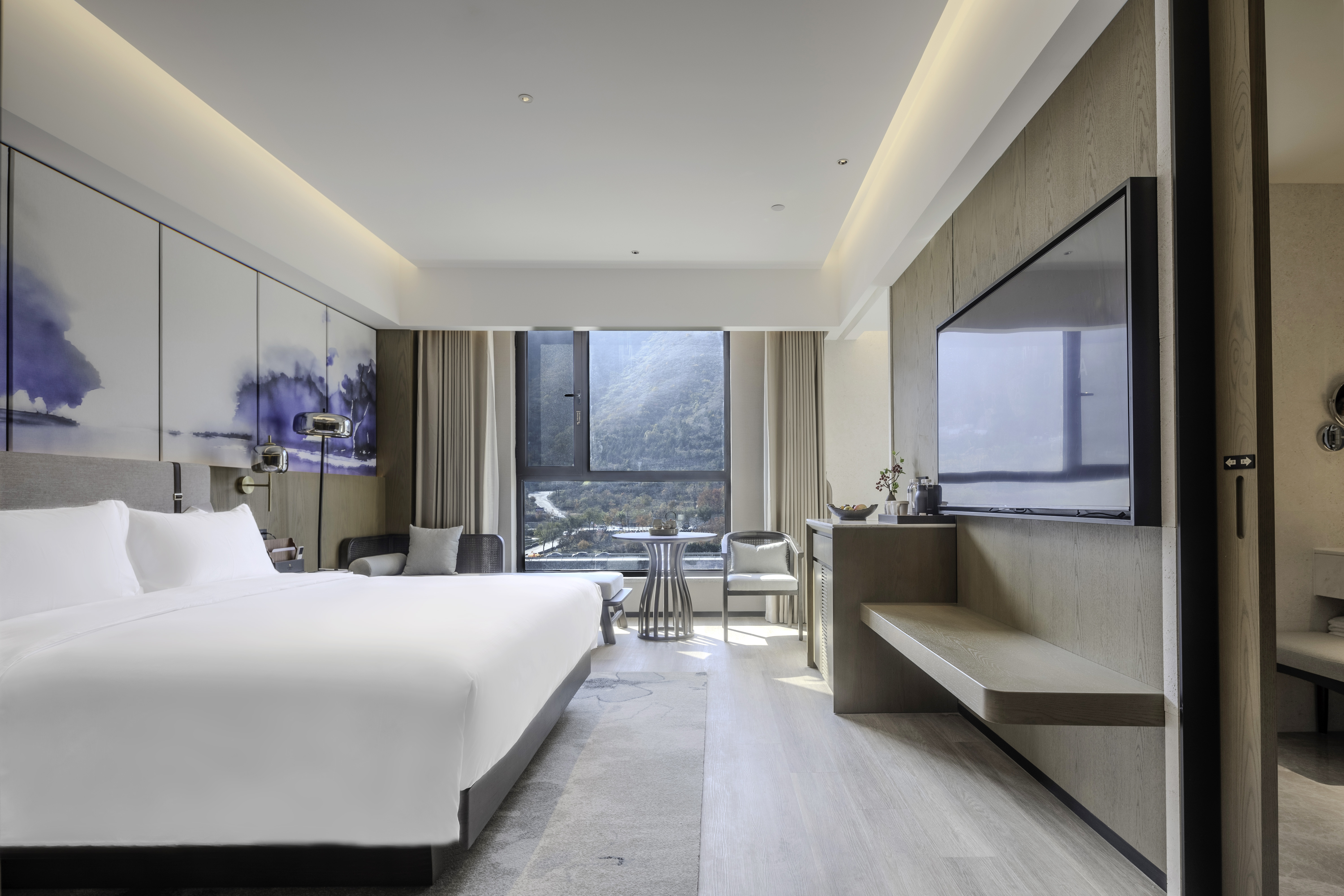 澜境高级大床房-带私汤泡池