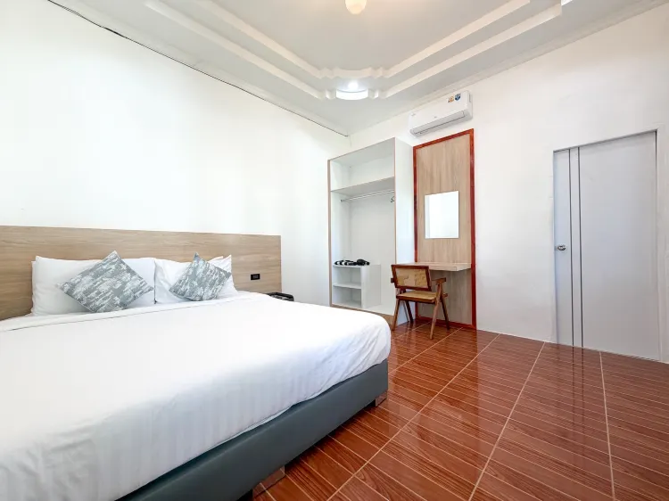 ห้องมาตราฐานพร้อมเตียงคิงไซส์(เตียงใหญ่)