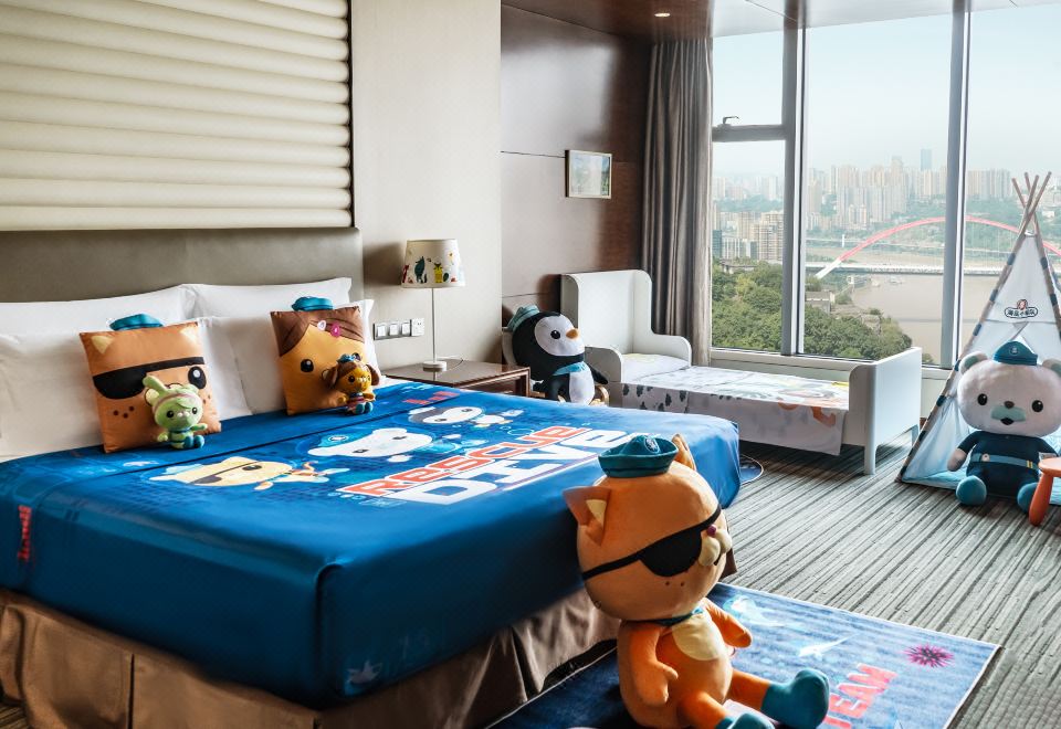 海底小纵队主题亲子大床房