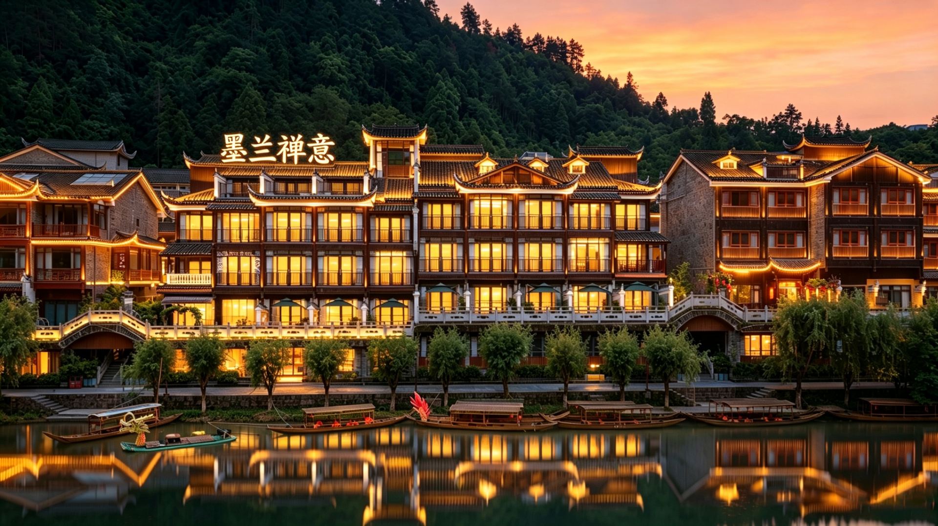 ビ*ル様 【5客揃】中国古錫 長江萬龍 瑞香殊店 點銅 鳳凰紋 鳳凰墨蘭禪意江景酒店（鳳凰古城店）的評價-最新3675 則真實住客反饋