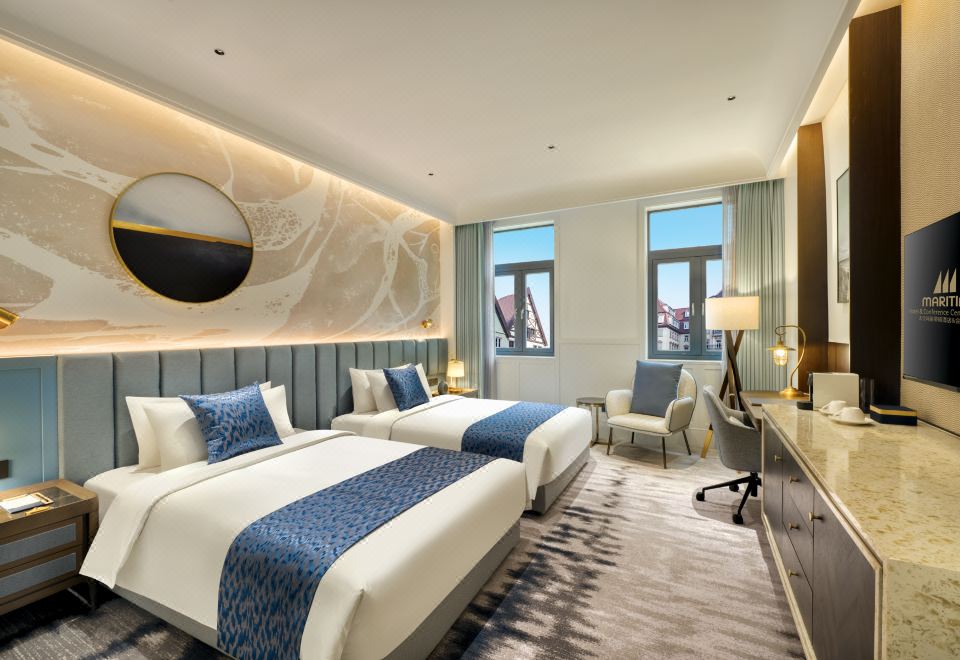 经典城堡双床房