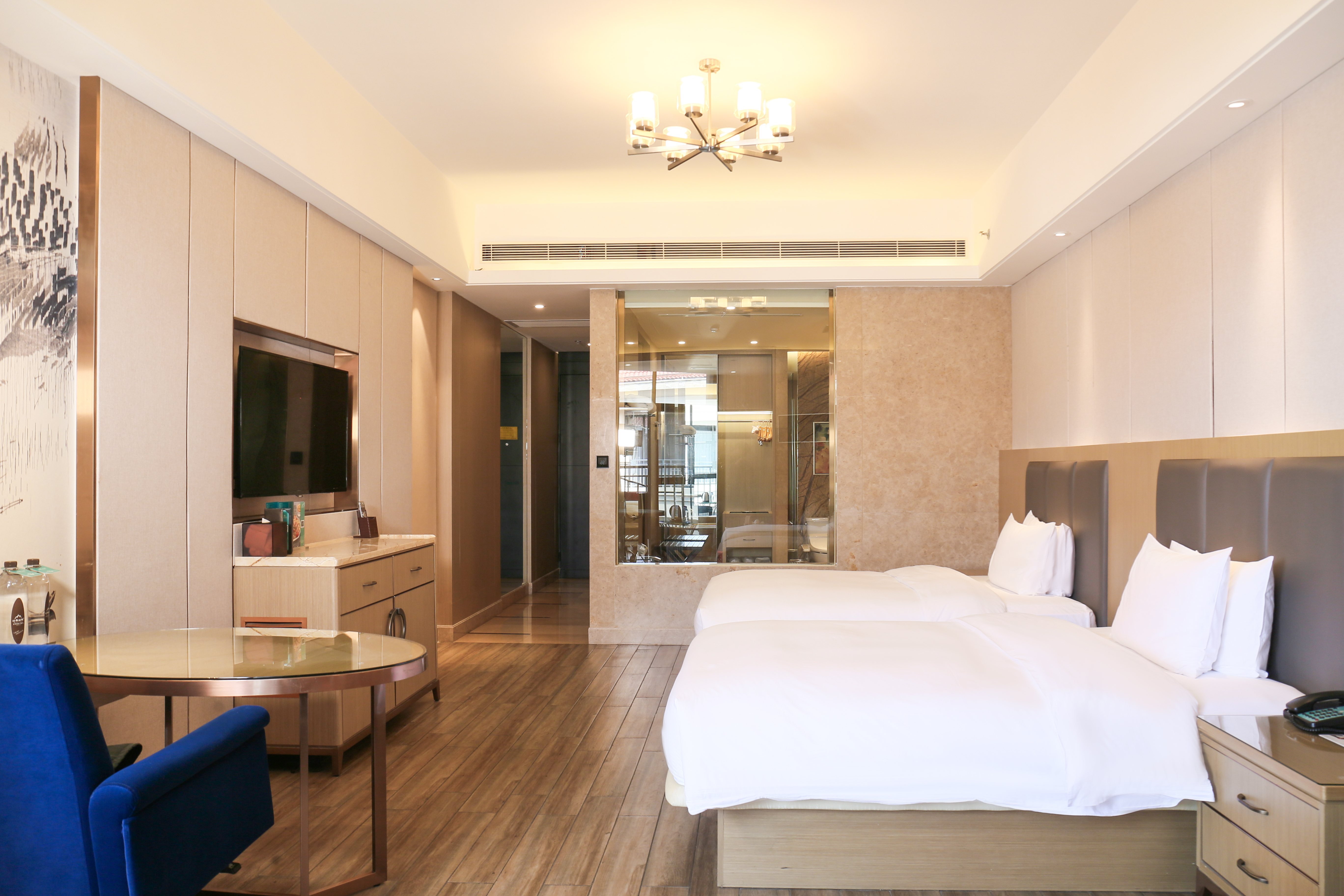 豪华园景露台双床房（B区）