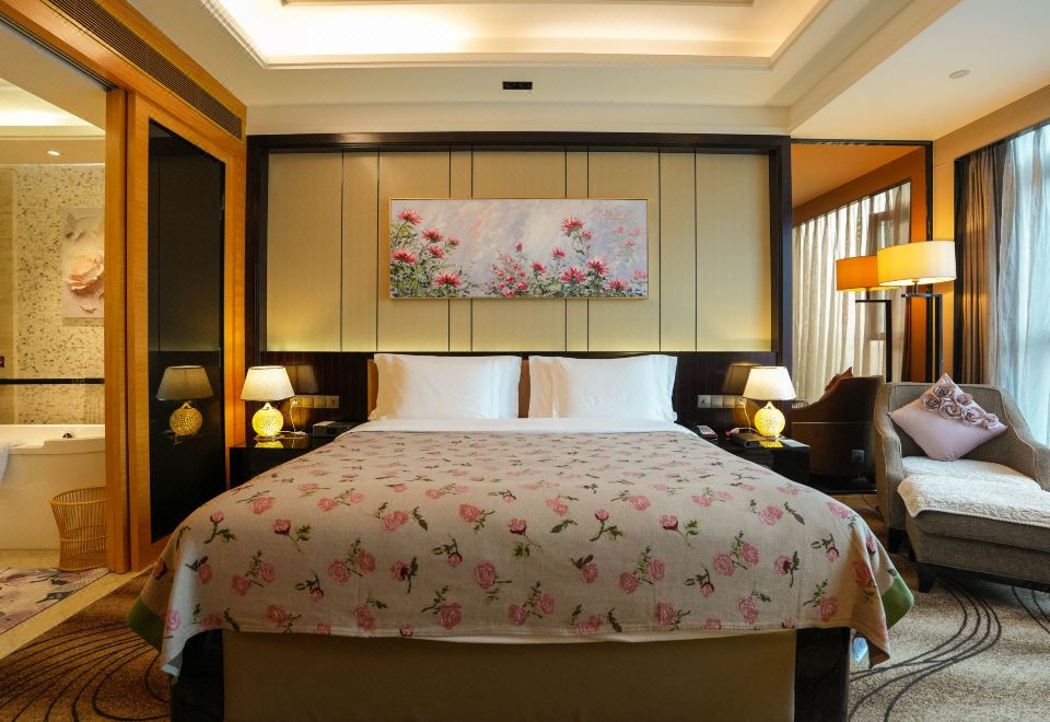 玫瑰主题行政大床房