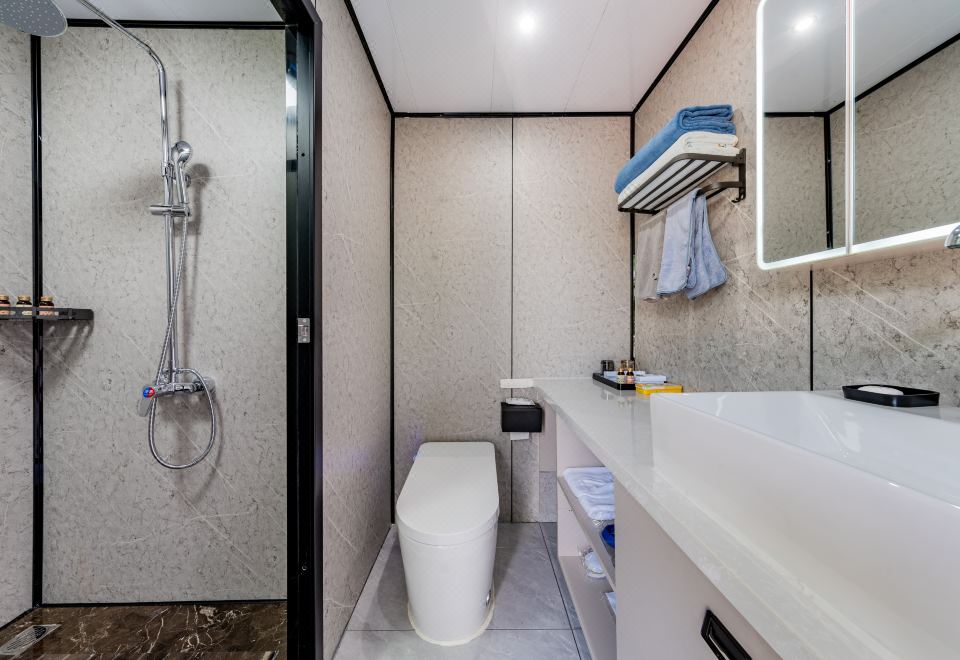 豪華太空艙大床房-豪享270度園林美景