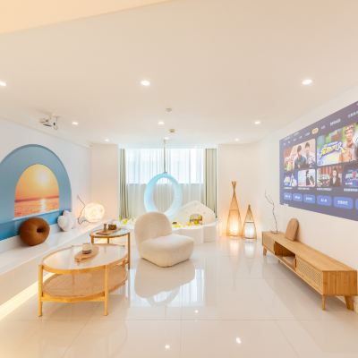 珊瑚海（月亮椅波波池+AI智能系統） 珠海海洋密碼美宿（橫琴口岸店）優惠