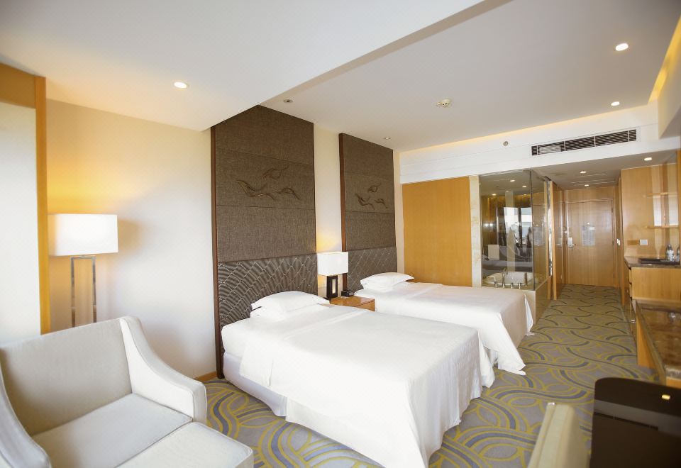 尊貴海景雙床房「賞金沙灘海天一線」