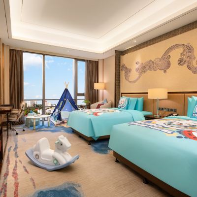 momo親子雙床房 東莞富力萬達文華飯店優惠