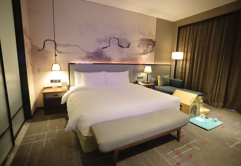 雪绒宠物大床房