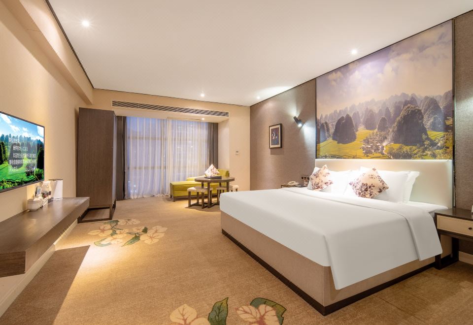 梦境·水景大床房|视野开阔+静谧空间+舒适沙发