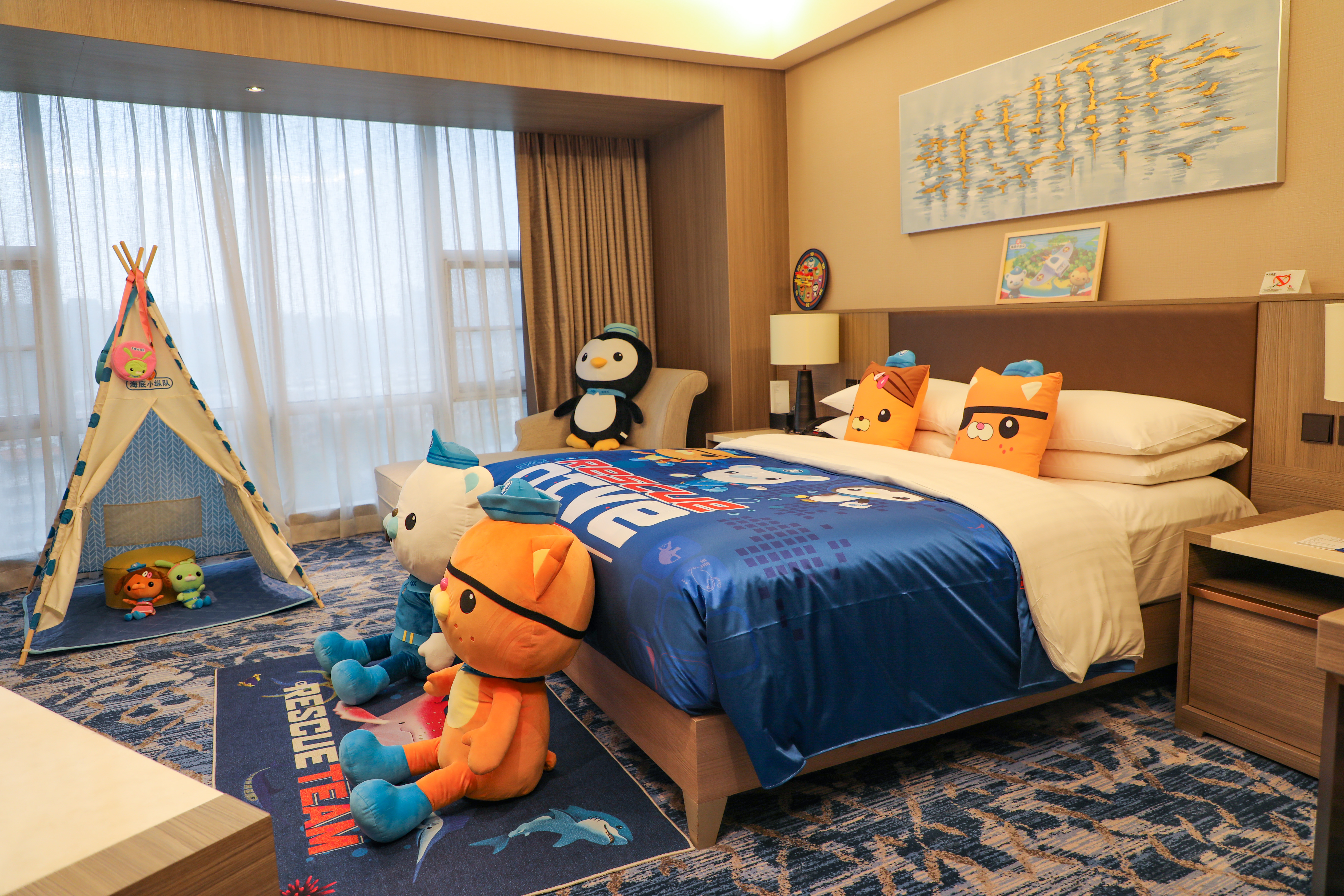 Nanning Marriott Hotel海底小纵队亲子大床房