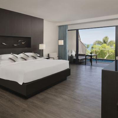 1 King Bed With Plunge Pool