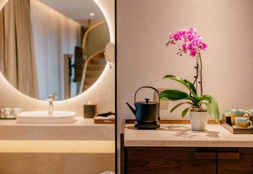 山野主题双床房-复式星河帐篷探险