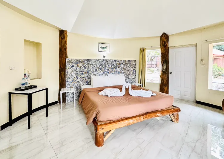 ค็อจเทจเตียงใหญ่หรือเตียงทวิน (บ้านวิมานดิน)